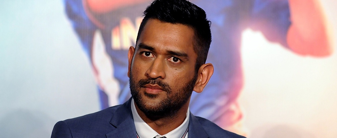 Dhoni is an Indian professional cricketer, who plays as a wicket-keeper-batsman.