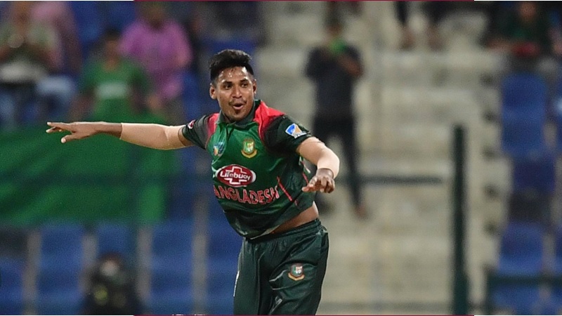 Mustafizur Rahman is a Bangladeshi international cricketer.