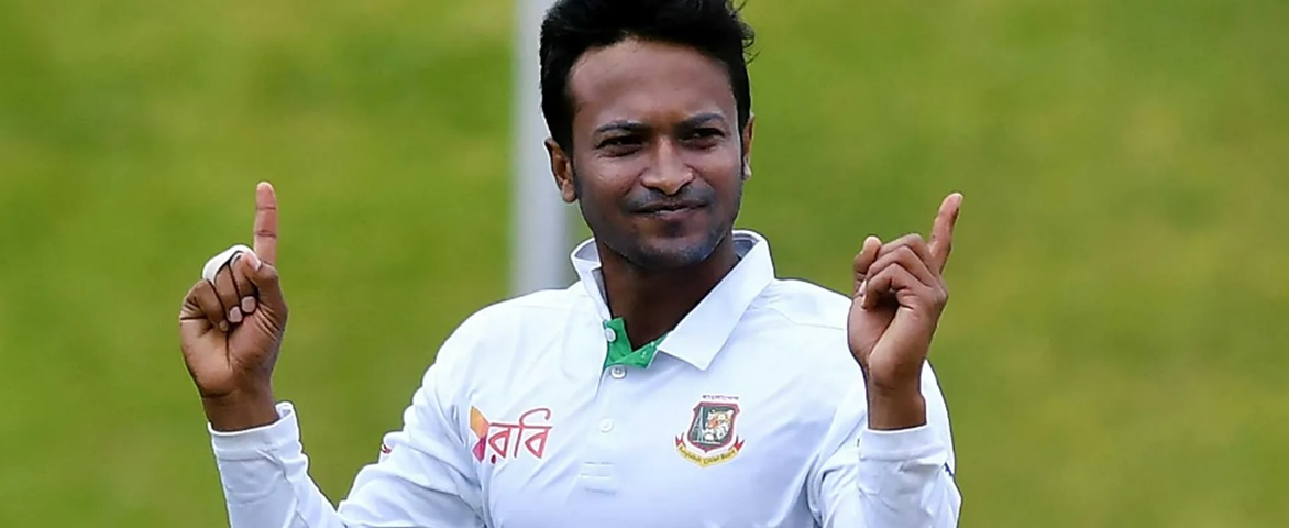 Shakib Al Hasan is the new captain of the Bangladesh Test team.