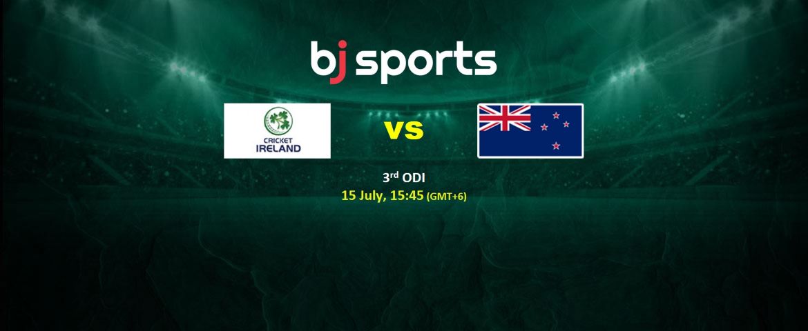 Cricket Free Tips | IRE vs NZ, 2022: 3rd ODI