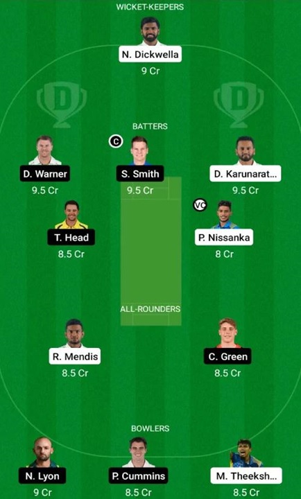 Sri Lanka vs Australia 2nd Test Prediction - Dream 11