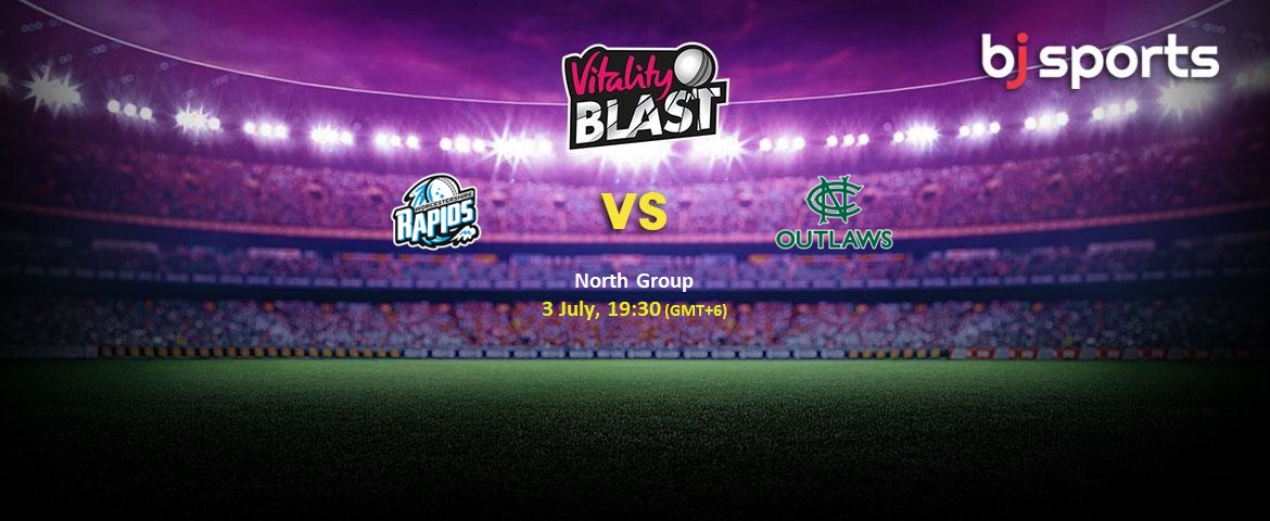 Worcestershire Rapids vs Notts Outlaws, Vitality T20 Blast 2022 Prediction - ft