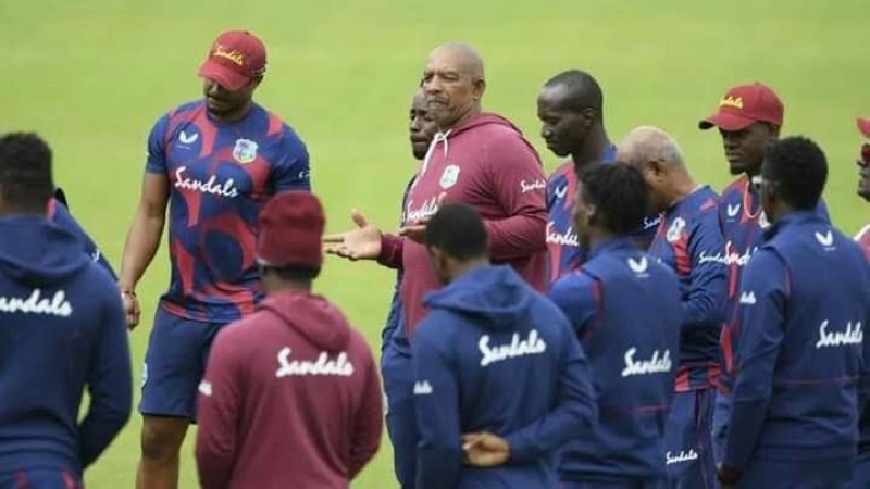 What is the expectation of coach Simmons to the Caribbean before the series against India?