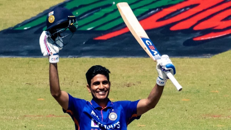 Shubman Gill broke the record of Sachin - Rohit with the first century