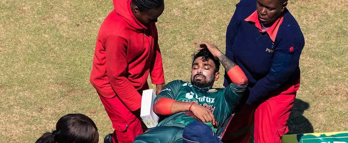 Bangladesh opener Litton Das has been ruled out of the Zimbabwe series due to injury.