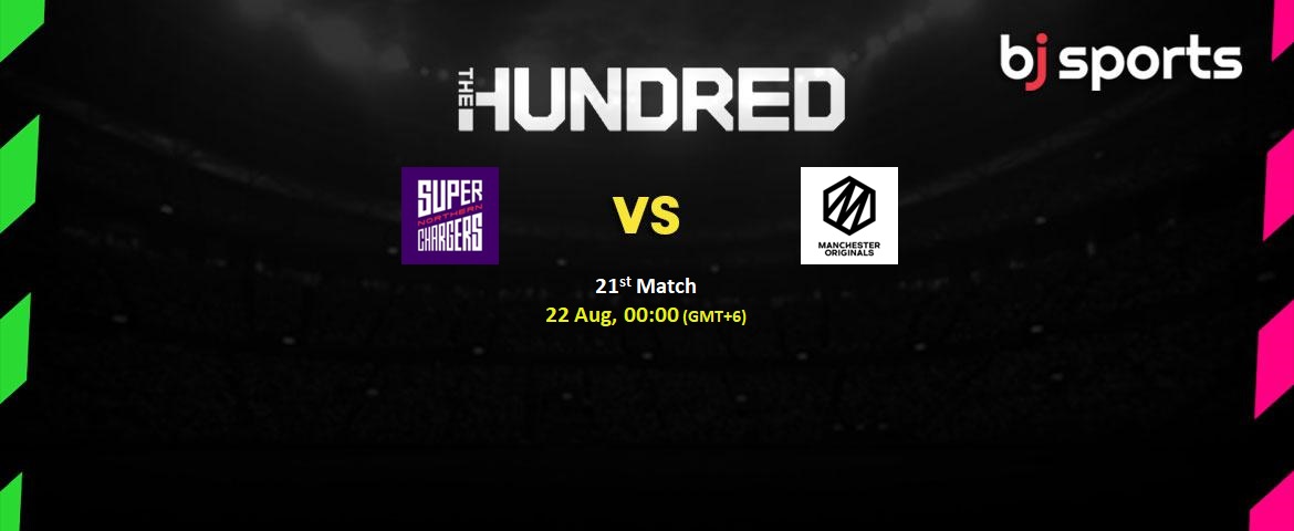 Northern Superchargers vs Manchester Originals, The Hundred 2022 Match 21 Prediction - ft