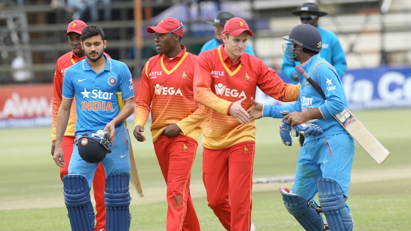 ZIM vs IND (2nd ODI) Highlights