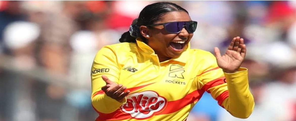 Why did Alana King pay tribute to Shane Warne after picking-up first hat-trick in The Hundred?
