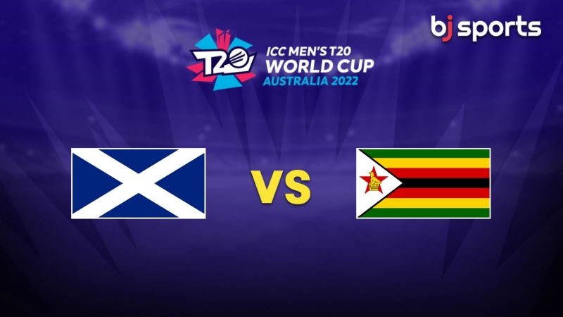 Cricket Free Tips | ICC T20 World Cup 2022, Group B- Match 12: SCO vs ZIM