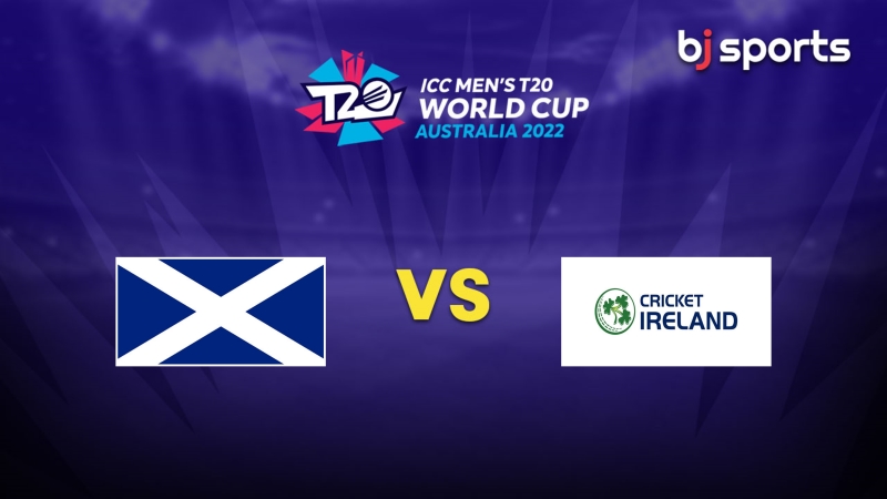 Cricket Free Tips | ICC T20 World Cup 2022, Group B – Match 7: SCO vs IRE