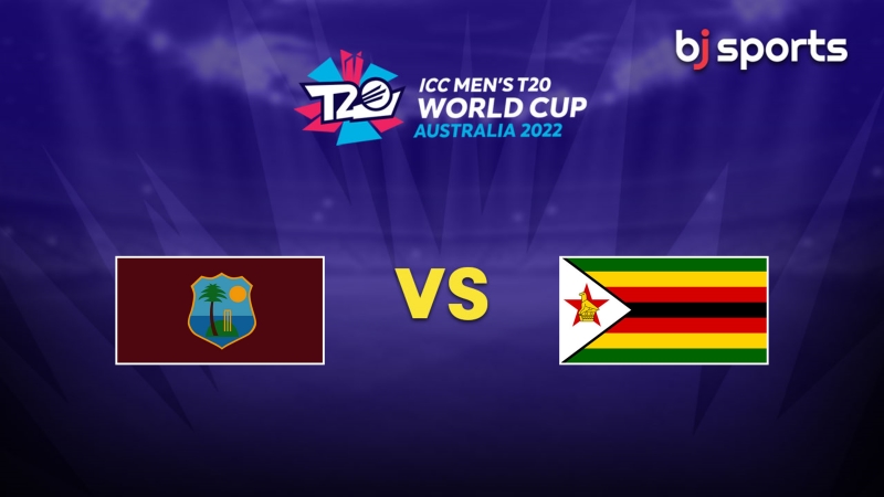 Cricket Free Tips | ICC T20 World Cup 2022, Group B- Match 8: WI vs ZIM