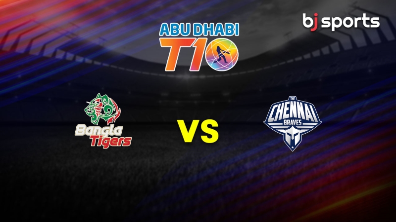 In the eighth game of T10 League 2022, the Bangla Tigers will take on the Chennai Braves and hope to get back on track.