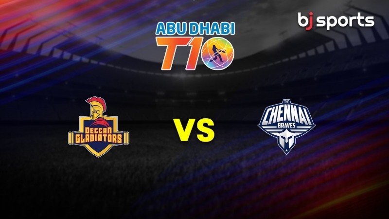 Abu Dhabi T10 2022 Cricket Free Tips | Deccan Gladiators vs The Chennai Braves: 18th Match 