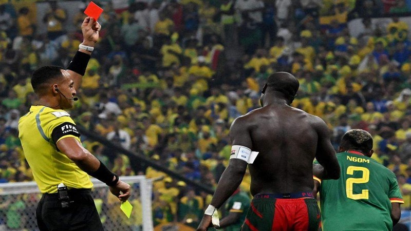 The first African team to defeat Brazil and a red card that went viral