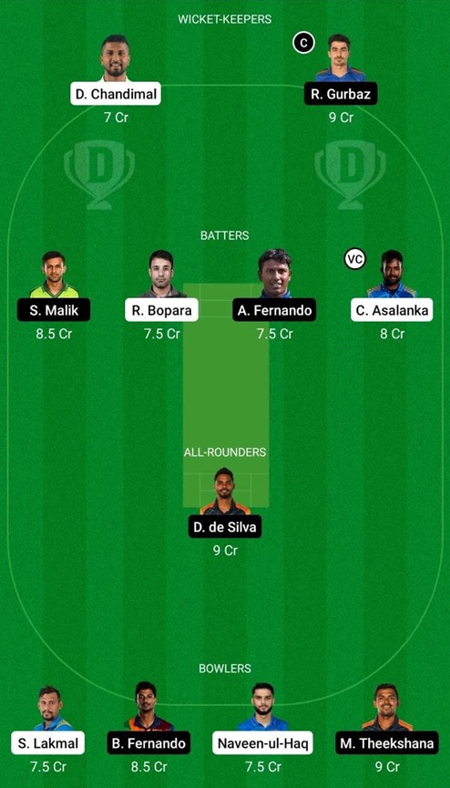 Colombo Stars vs Jaffna Kings – Match 10, Dream 11