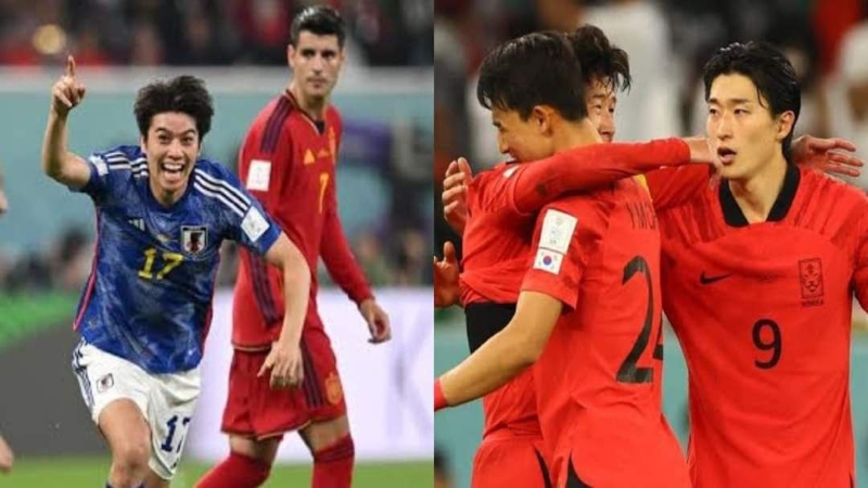 Japan and South Korea are flying the flag of Asia in the World Cup