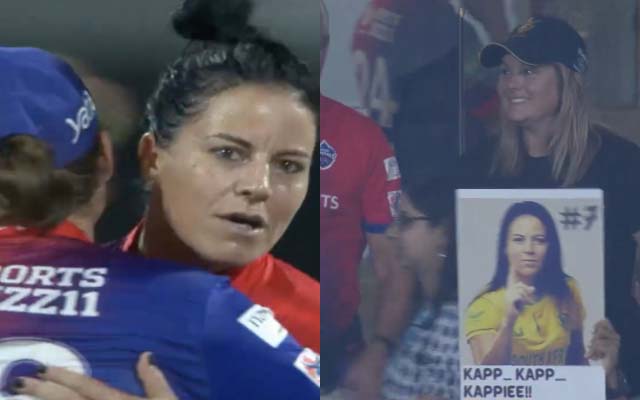 WPL 2023: Marizanne Kapp bags best bowling figures in ongoing event; wife Dané van Niekerk cheers from stands