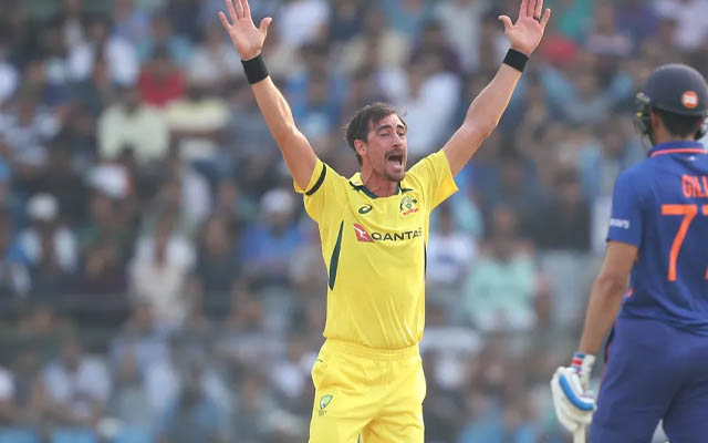IND vs AUS 2nd ODI Mitchell Starc picks up fifer to push India to the wall