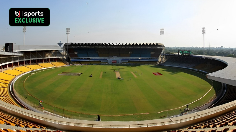 Three cricket stadiums with highest capacity