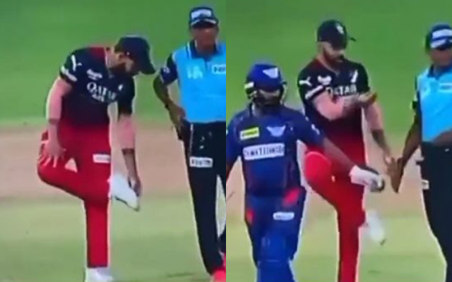 IPL 2023: Virat Kohli shows shoe to Naveen-ul-Haq as duo gets engaged in heated exchange of words during LSG vs RCB clash