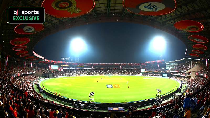 Top 3 stadiums with most hundreds scored by batters in IPL