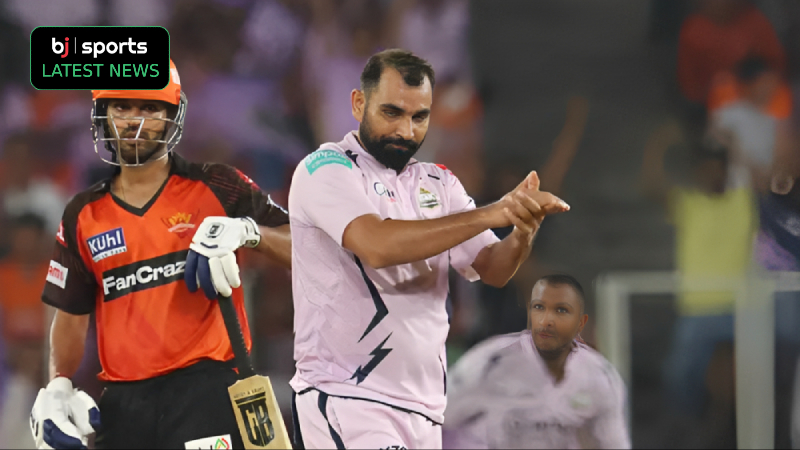 ﻿ IPL 2023: Mohammed Shami's impeccable four-wicket haul derails SRH’s momentum against GT