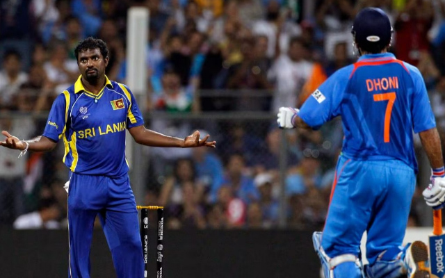 Dhoni knows how to play me, I knew he would come early in 2011 World Cup: Muttiah Muralitharan