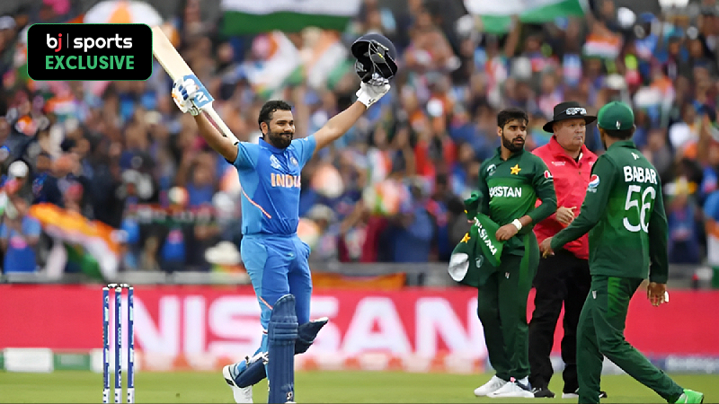 OTD Four years back Rohit Sharma scored 140 against Pakistan in World Cup 2019