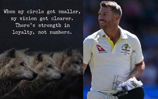 ‘When my circle got smaller, my vision got clearer’ - David Warner shares cryptic post on Instagram amid Ashes criticism