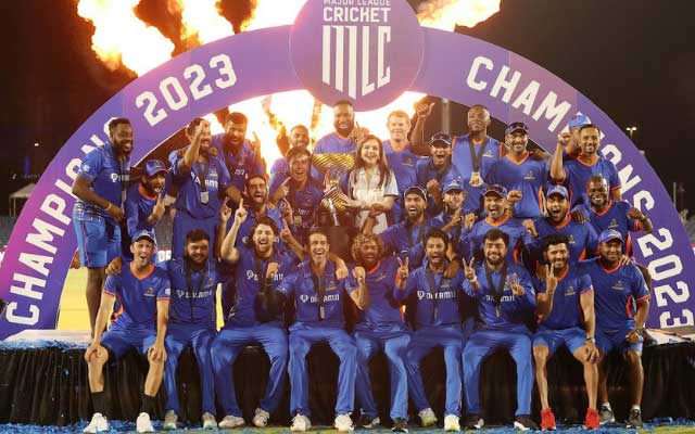 'I think MLC is a momentous step in development of cricket in this region' - Nita Ambani after MI New York win inaugural edition