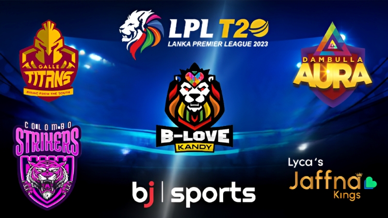 Bjsports sponsored Lanka Premier League (LPL) 2023