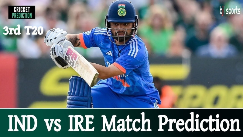 भारत बनाम आयरलैंड | इंडस्ट्रीज़ बनाम आईआरई मैच की भविष्यवाणी | तीसरा टी20 | मैच की भविष्यवाणी