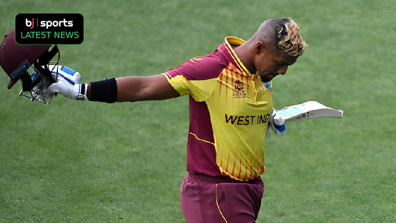﻿ Nicholas Pooran gets fined for breaching ICC Code of Conduct during 2nd T20I against India