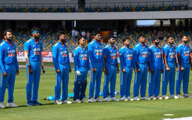 Which Indian players from last ODI World Cup do not feature in 2023 World Cup squad?