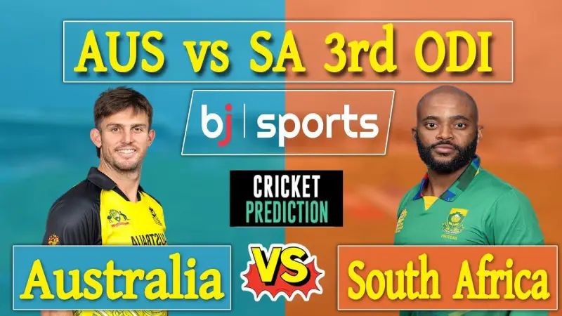 Australia vs South Africa live match Prediction | AUS vs SA 3rd ODI | Live cricket match today