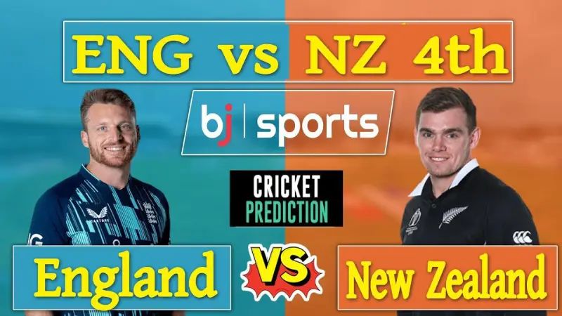 England vs New Zealand Live Match Prediction | ENG vs NZ 4th ODI | Live cricket today