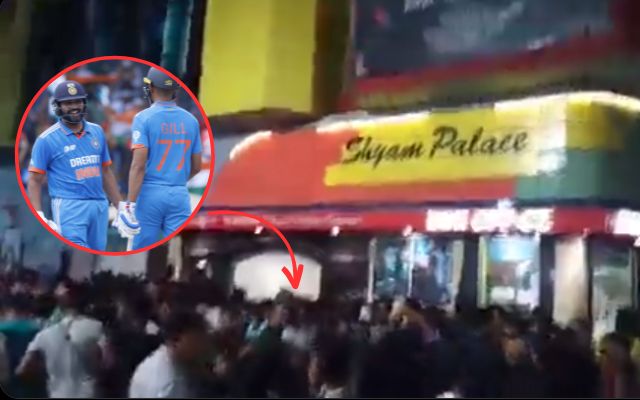 VIDEO क्रिकेट फैंस के सिर पर चढ़ा शाहरुख की फिल्म जवान का बुखार भारत पाकिस्तान मैच को भूल पहुंचे सिनेमाघर