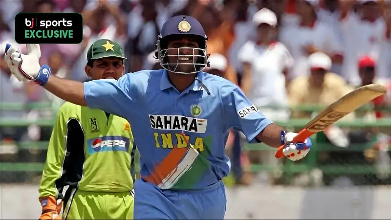 India's top 3 highest scores in ODIs against Pakistan 