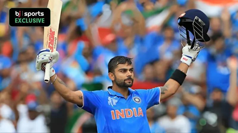 Virat Kohli's Top 3 ODI World Cup knocks