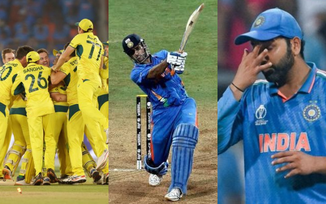 World Cup 2023: Final में भारत की हार देख फैन्स को आई धोनी की याद, छठी बार Australia ले गया विश्व कप का खिताब