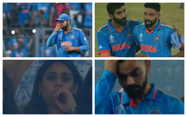 World Cup 2023 Final हार के बाद अपना रोना नहीं रोक पाए टीम इंडिया के खिलाड़ी दिल टूट जाएगा ये देख आपका