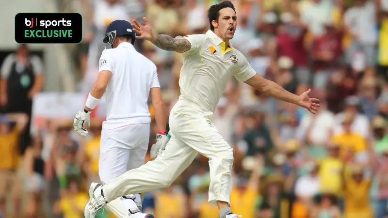 Taking a look at top three spells of Mitchell Johnson in Ashes 