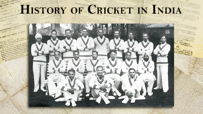 The history of Indian Cricket from Beginning to Modern Era