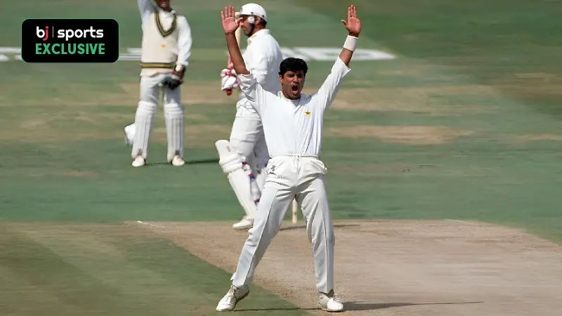 Waqar Younis' top 3 bowling figures in Test Cricket 