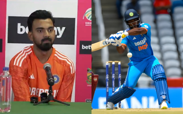 'He will bat at five or six' - KL Rahul on Sanju Samson's batting position in ODI series against South Africa