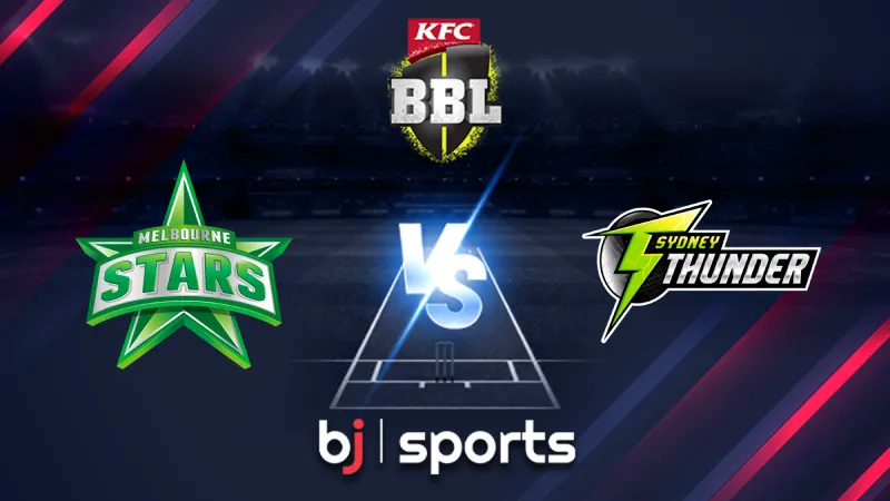 BBL 2023-2024 Match 12, STA vs THU Match Prediction – Who will win today’s BBL match between STA vs THU
