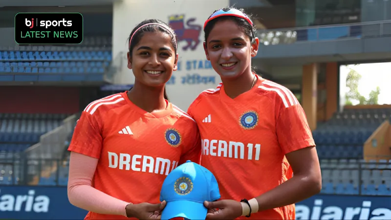 IND vs AUS Impressive Shreyanka Patil debuts for India in Mumbai