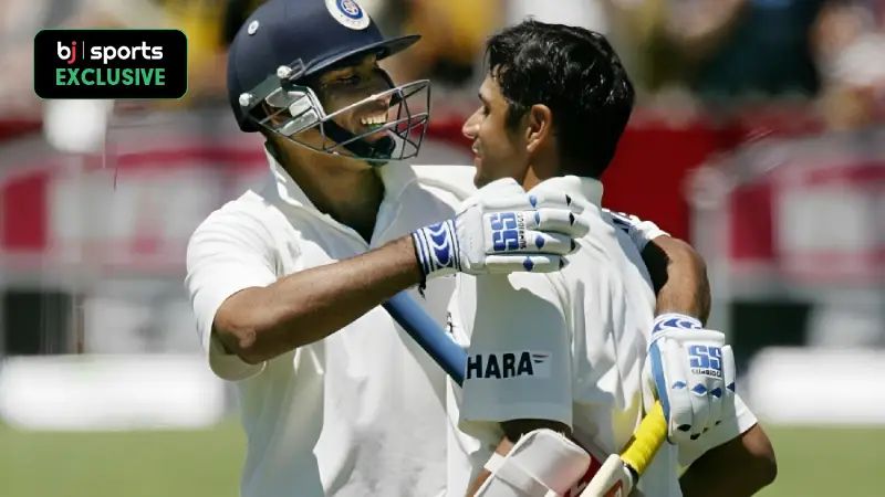 OTD: Rahul Dravid and VVS Laxman added 303 runs for the fifth wicket to help India reach 523 in the Test series against Australia
