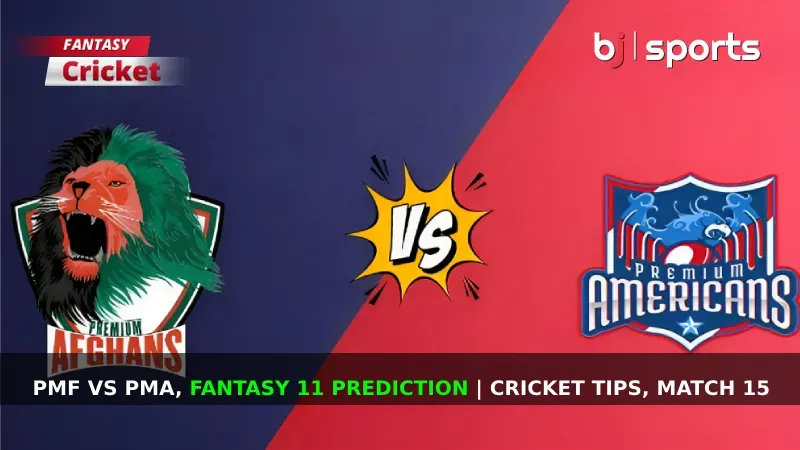 PMF vs PMA Dream11 Prediction, Fantasy Cricket Tips, Playing XI, Pitch Report, & Injury Updates for American Premier League 2023 , Match 15