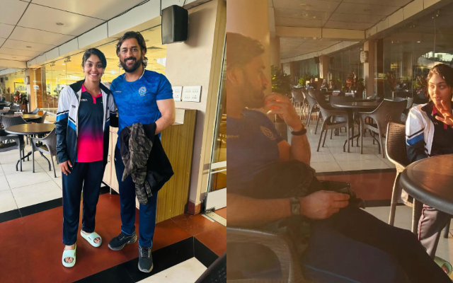 India Women star Harleen Deol cherishes her 'fangirl' moment with 'idol' MS Dhoni, post goes viral